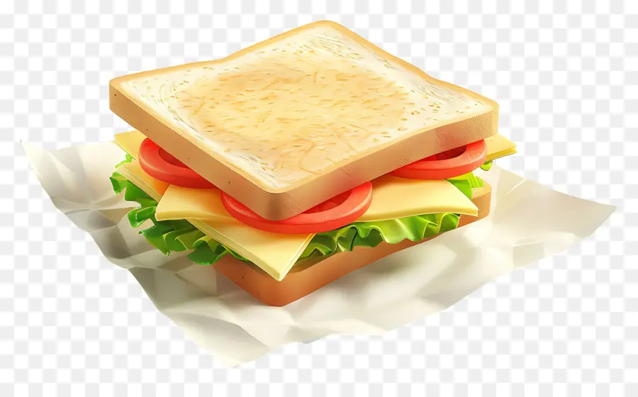 Sandwich，Lechuga PNG