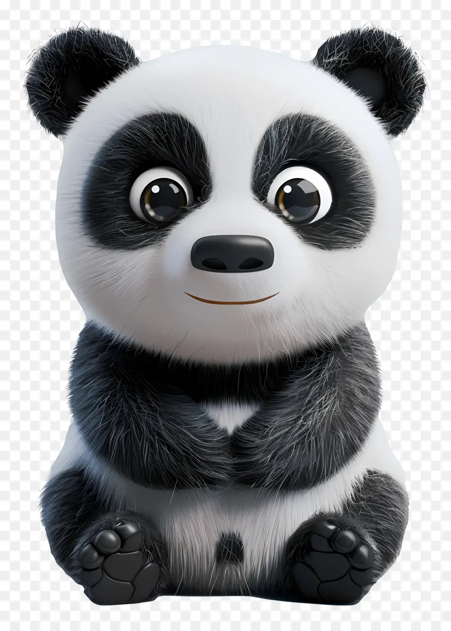 Panda，Linda Cara De Panda PNG