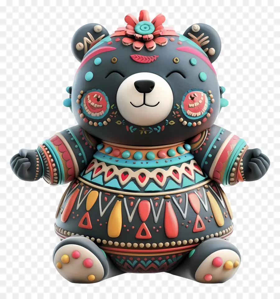 Lindo Oso，Estatuilla De Oso PNG