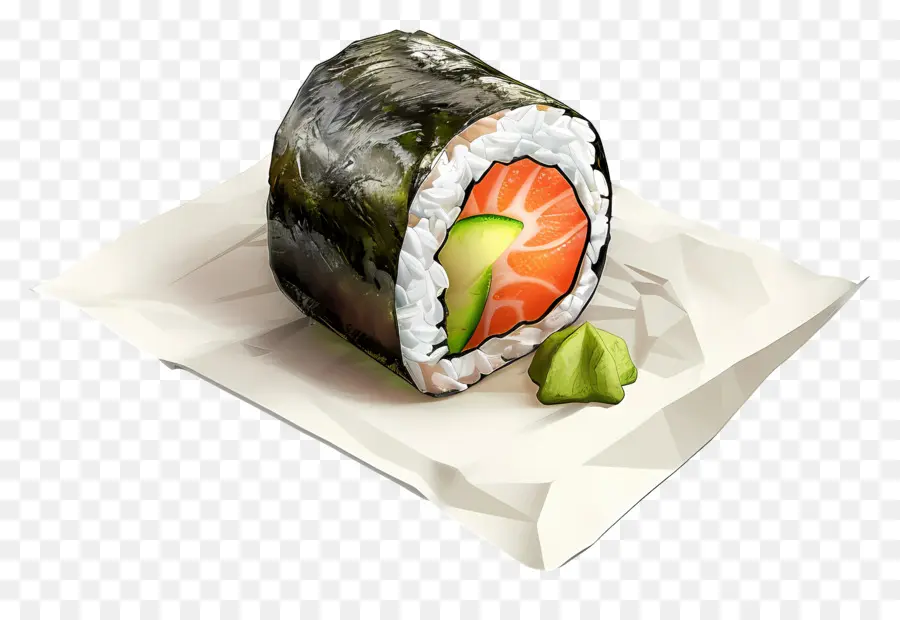 Rollo De Sushi，Japonés PNG