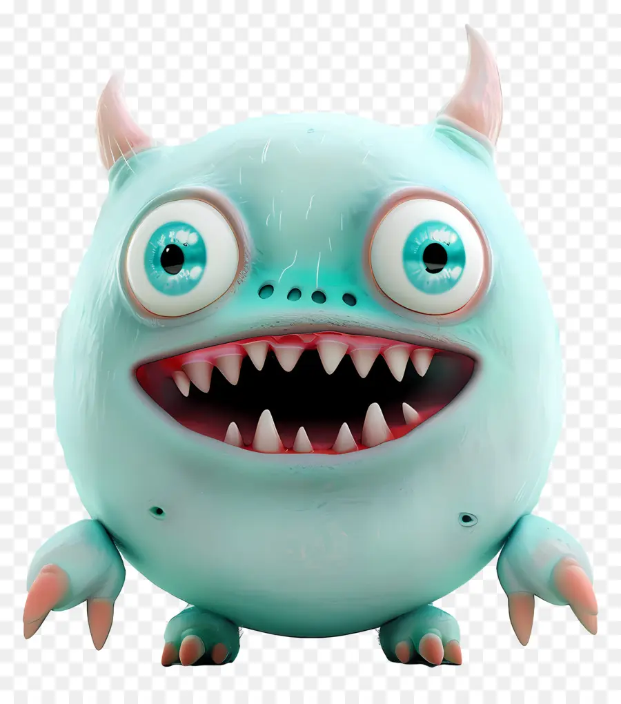 Monstruo，Monstruo Azul PNG