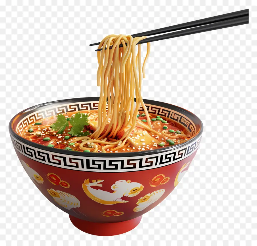 Ramen En Tazón，Tazón De Fideos PNG