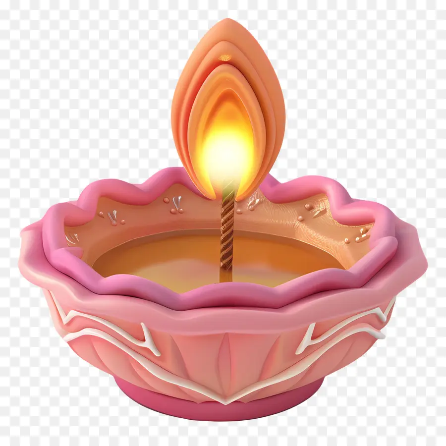 Diwali Diya，Lámpara De Aceite PNG