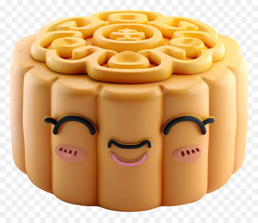 Mooncake，Tarca De Luna Sonriente PNG