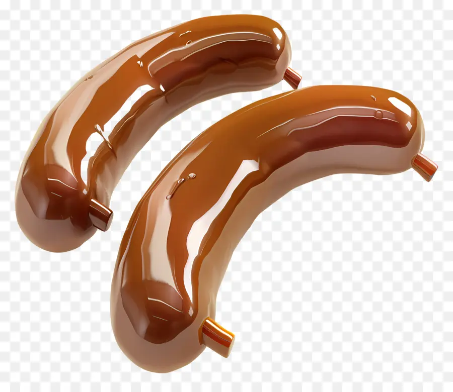 Sausages，Salchichas De Chocolate PNG