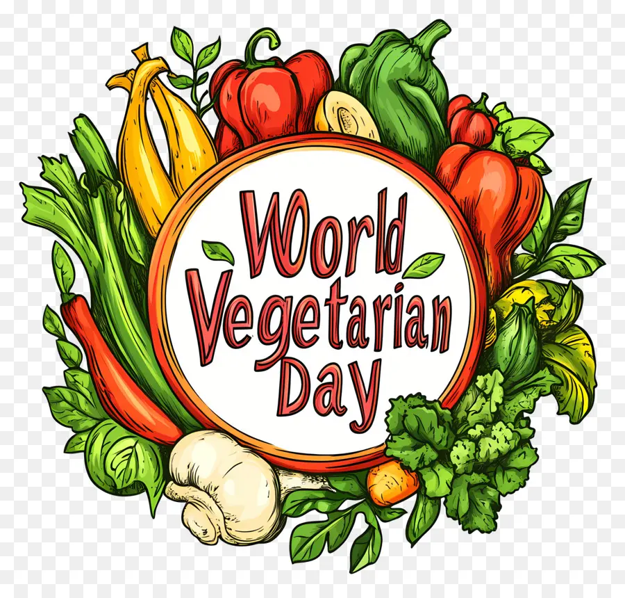 Día Mundial Del Vegetariano，Verduras PNG