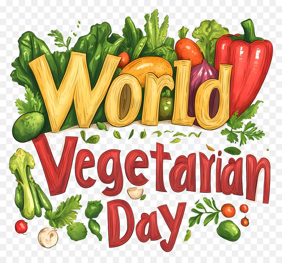 Día Mundial Del Vegetariano，Verduras PNG