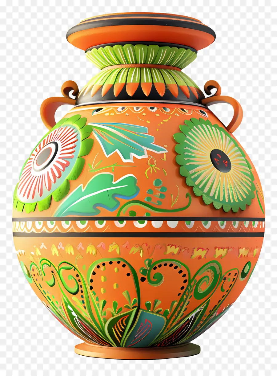 Kalash，Jarrón Decorativo PNG