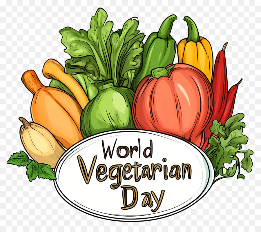 Día Mundial Del Vegetariano，Verduras PNG