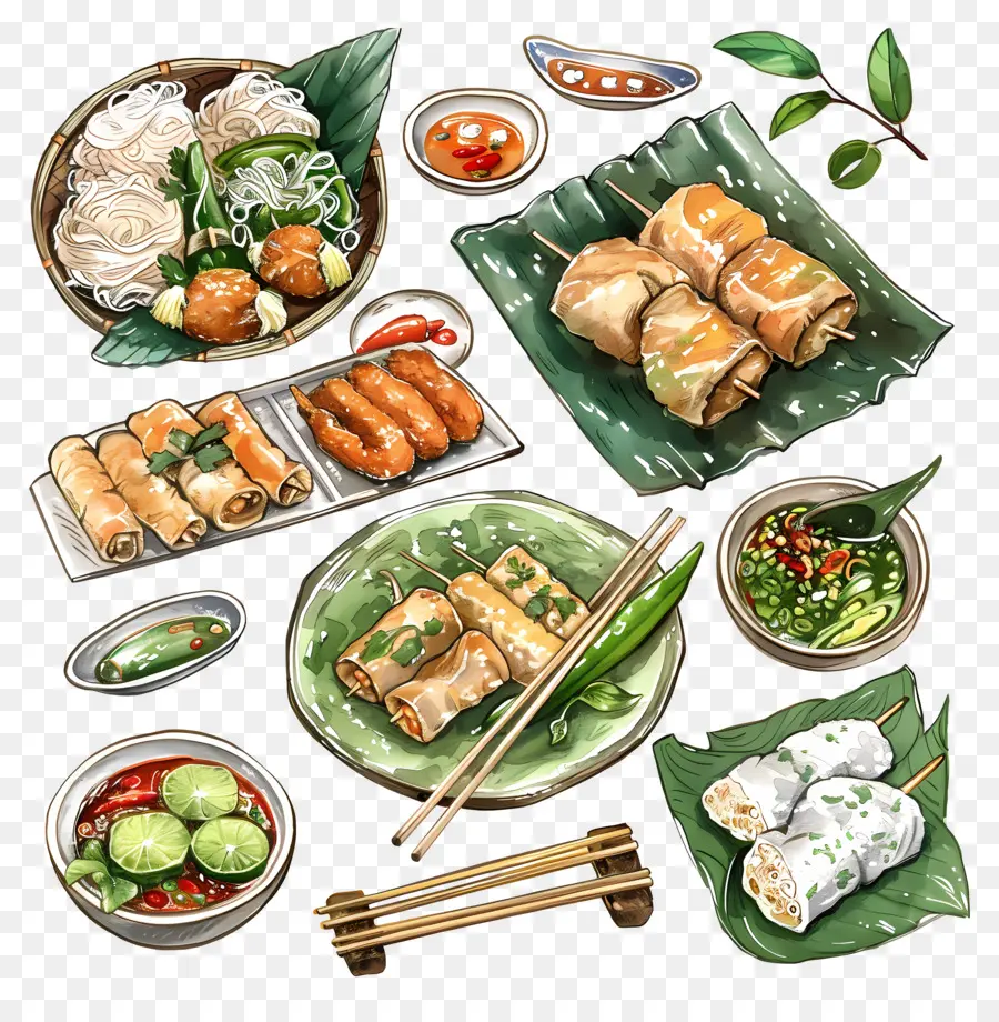 La Cocina Vietnamita，Cocina Asiática PNG