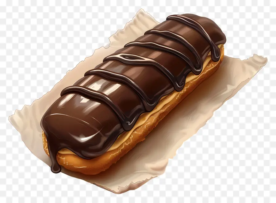 Rayo，Eclair De Chocolate PNG