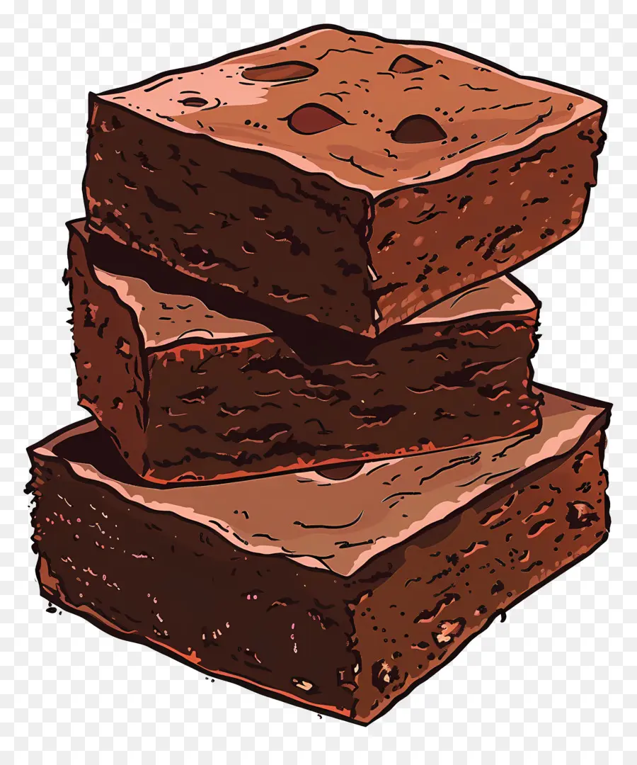 Brownies，Chocolate PNG