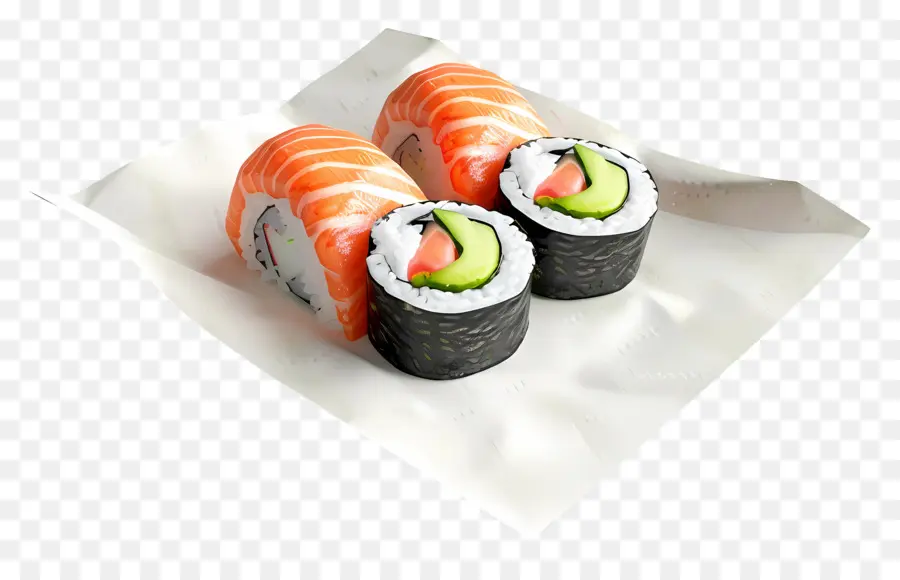 Rollo De Sushi，Japonés PNG