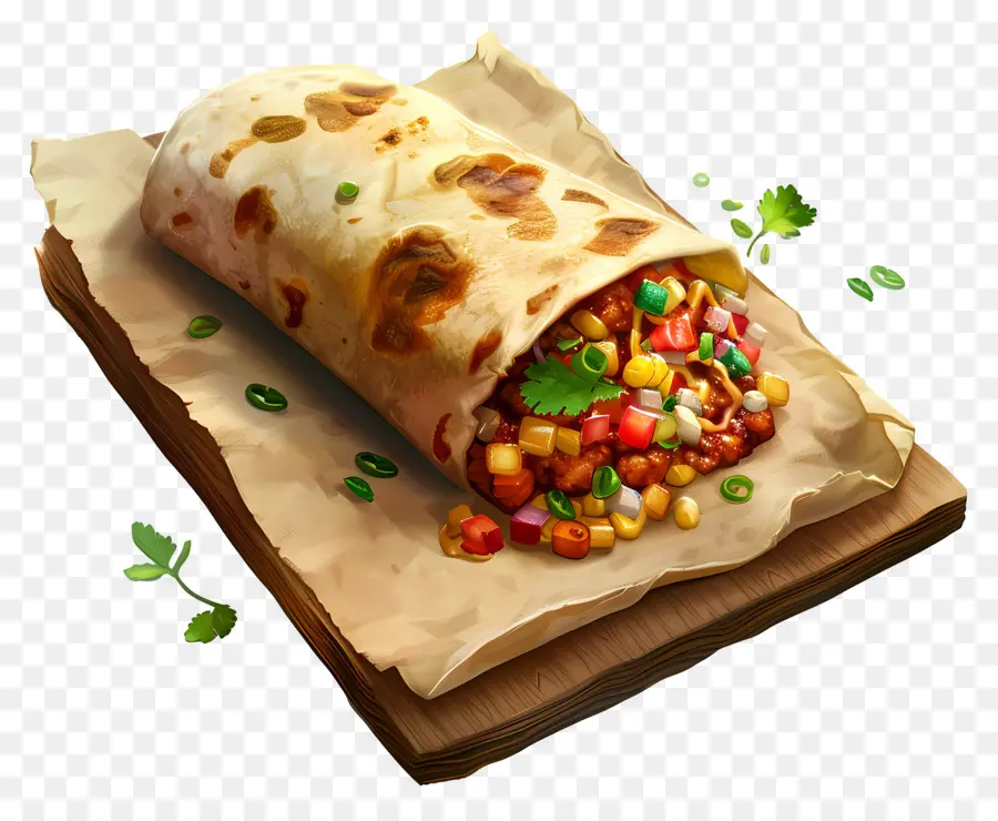 Burrito，Envuelva PNG