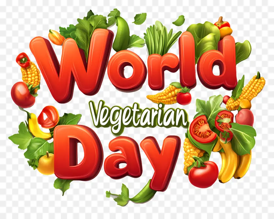 Día Mundial Del Vegetariano，Verduras PNG