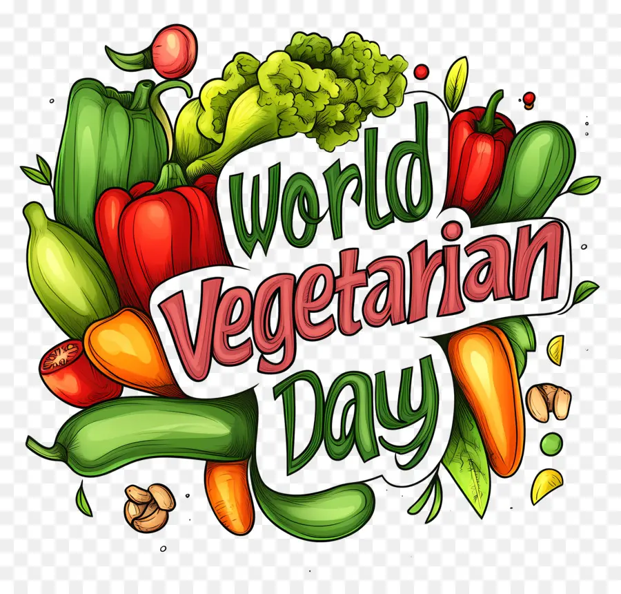 Día Mundial Del Vegetariano，Verduras PNG