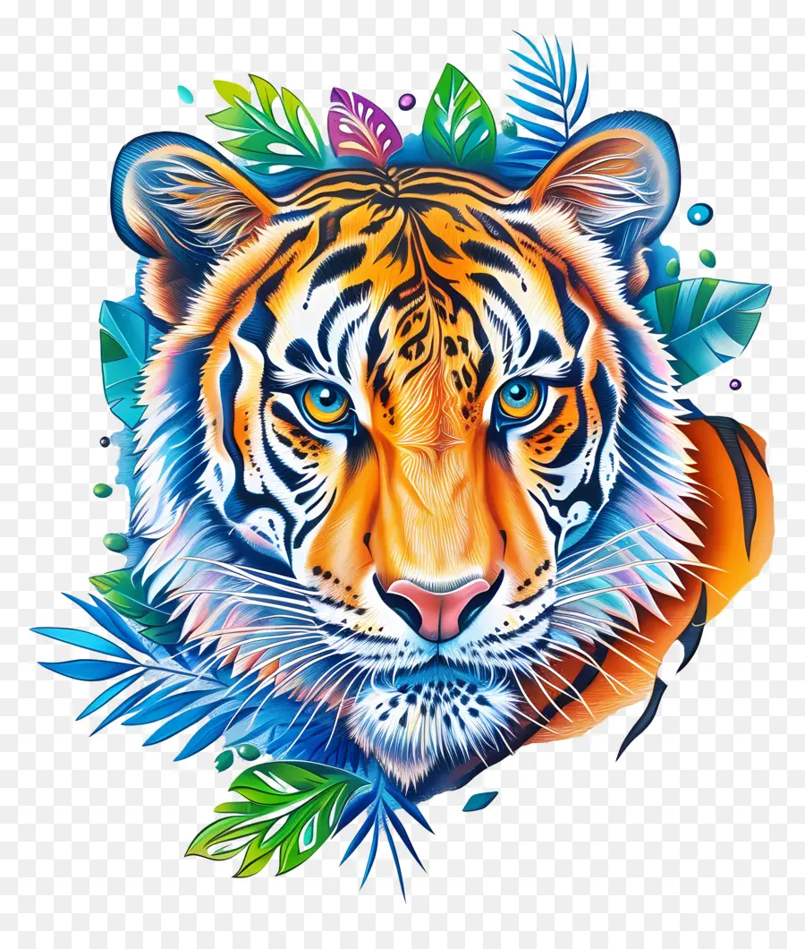 Tigre，Blue Tiger PNG