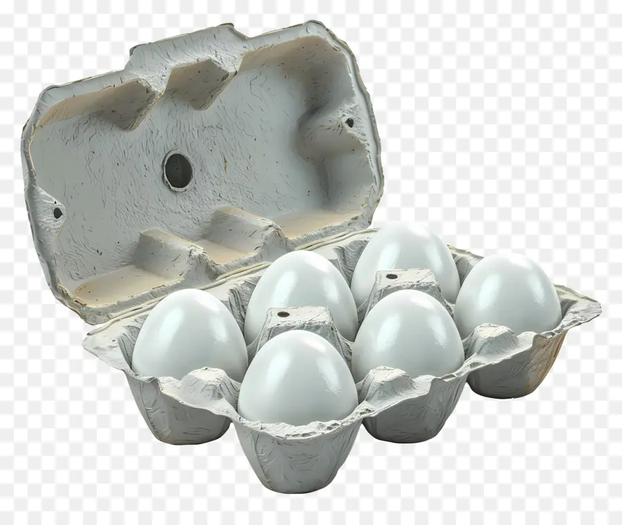 Cartón De Huevo，Eggs PNG