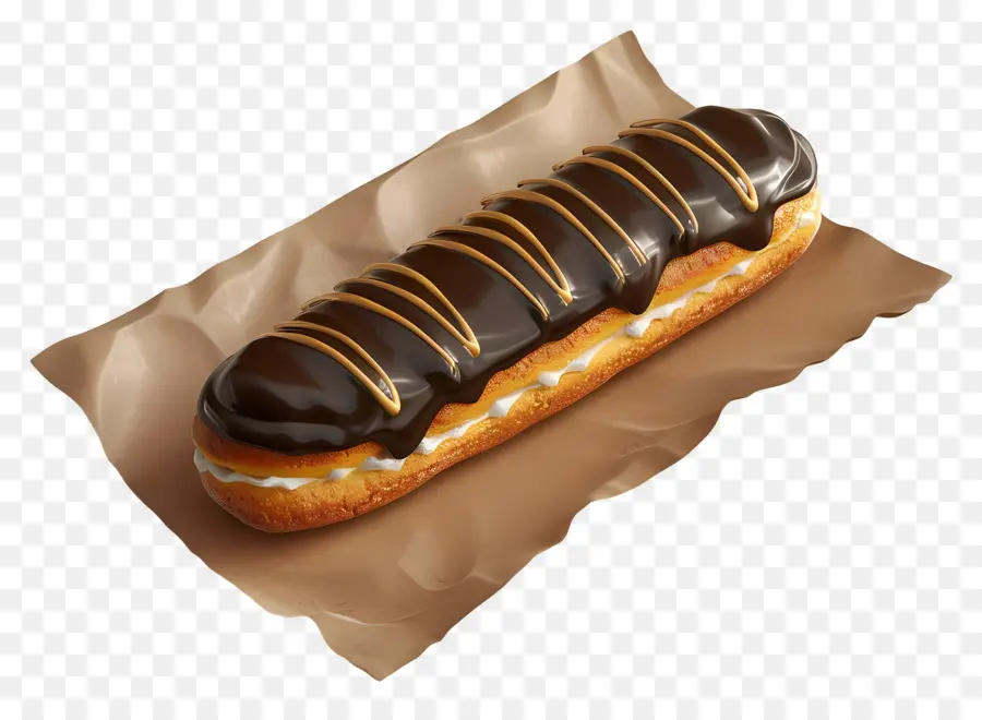 Rayo，Eclair De Chocolate PNG