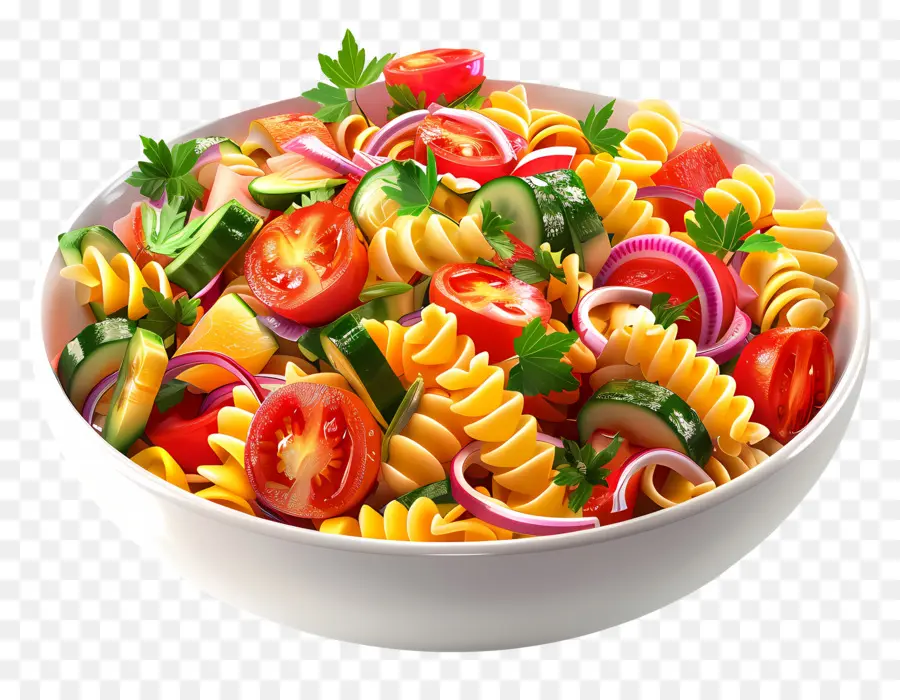 Ensalada De Pasta，Verduras PNG