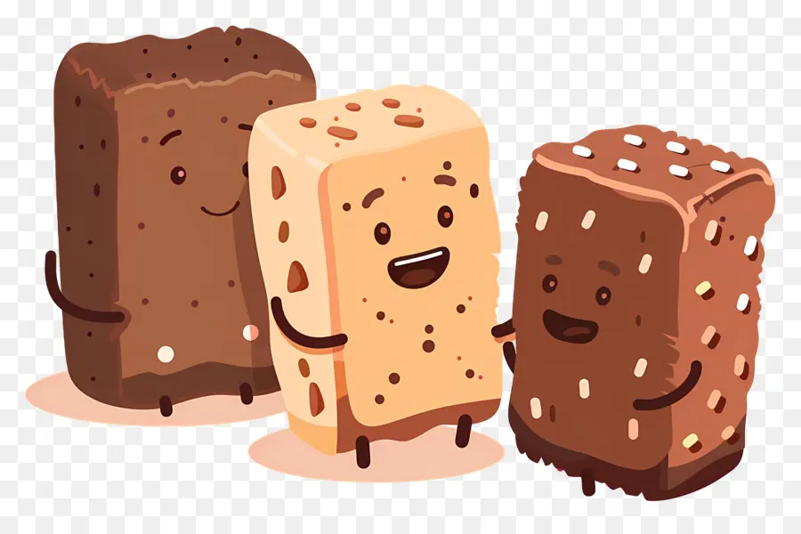 Brownies，Lindos Brownies PNG