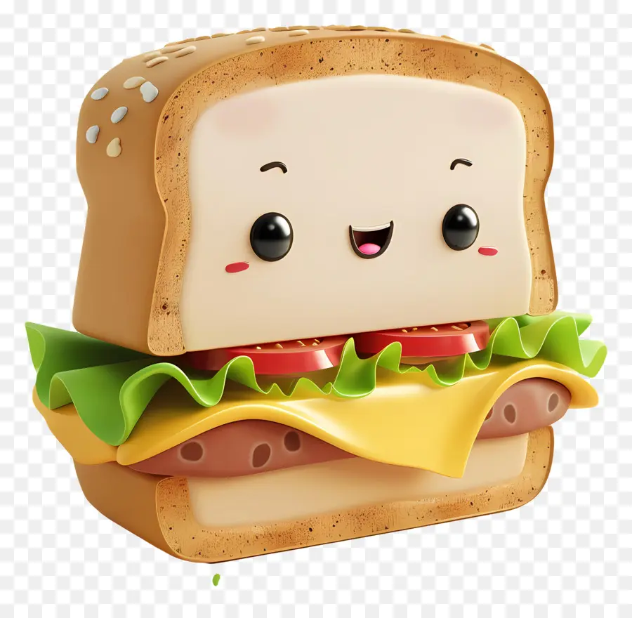 Sándwich，Emoji Sándwich PNG