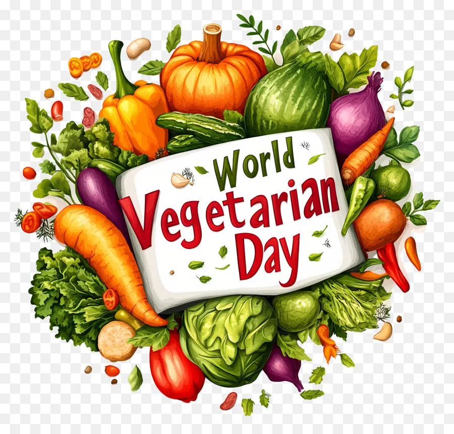 Día Mundial Del Vegetariano，Verduras PNG