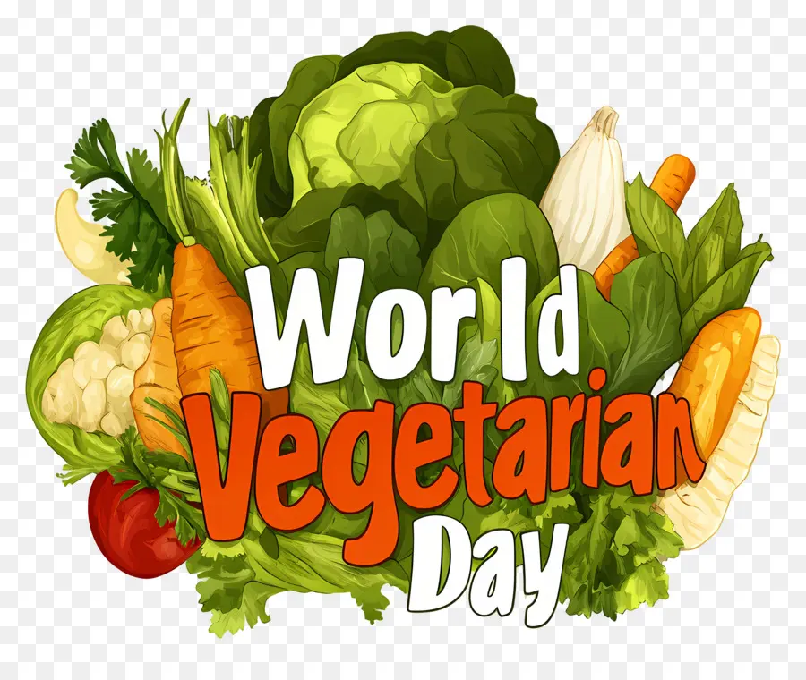 En El Día Mundial Vegetariano，Verduras PNG