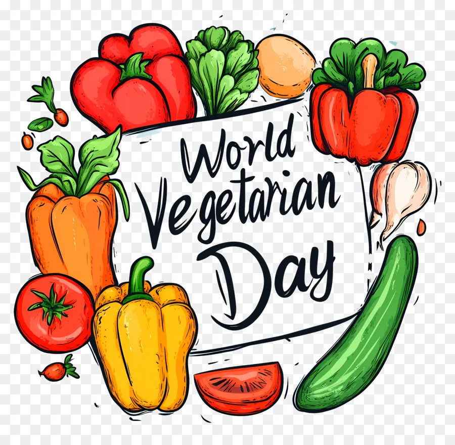 Día Mundial Del Vegetariano，Verduras PNG