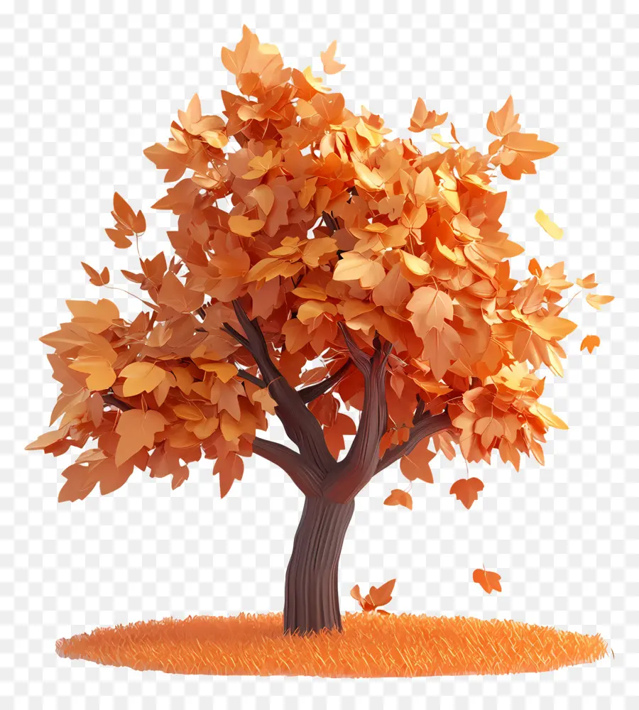 Comienza El Otoño，árbol De Otoño PNG