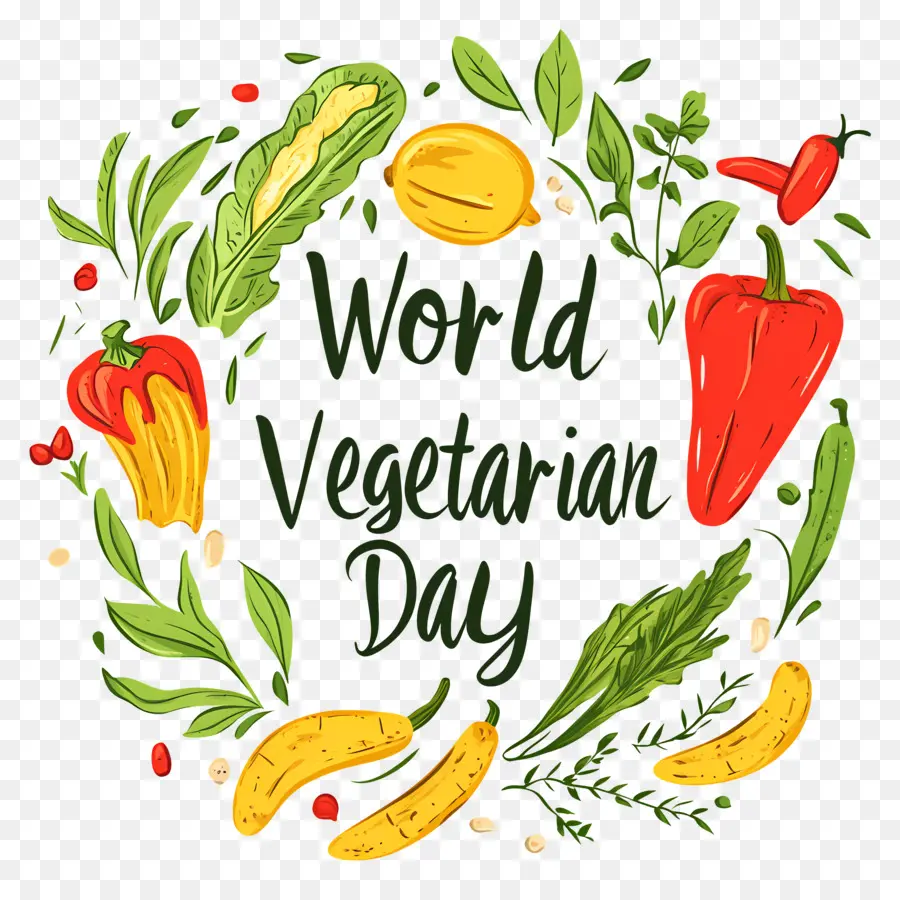 Día Mundial Del Vegetariano，Verduras PNG