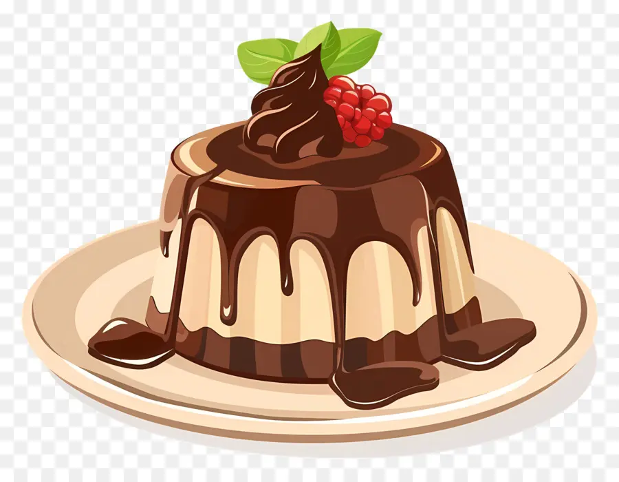 Postre De Chocolate，Pastel De Chocolate PNG