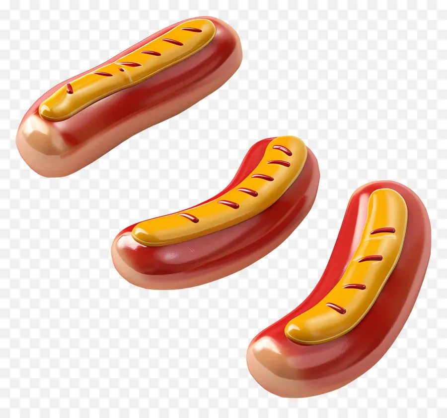 Salchichas，Hot Dog PNG