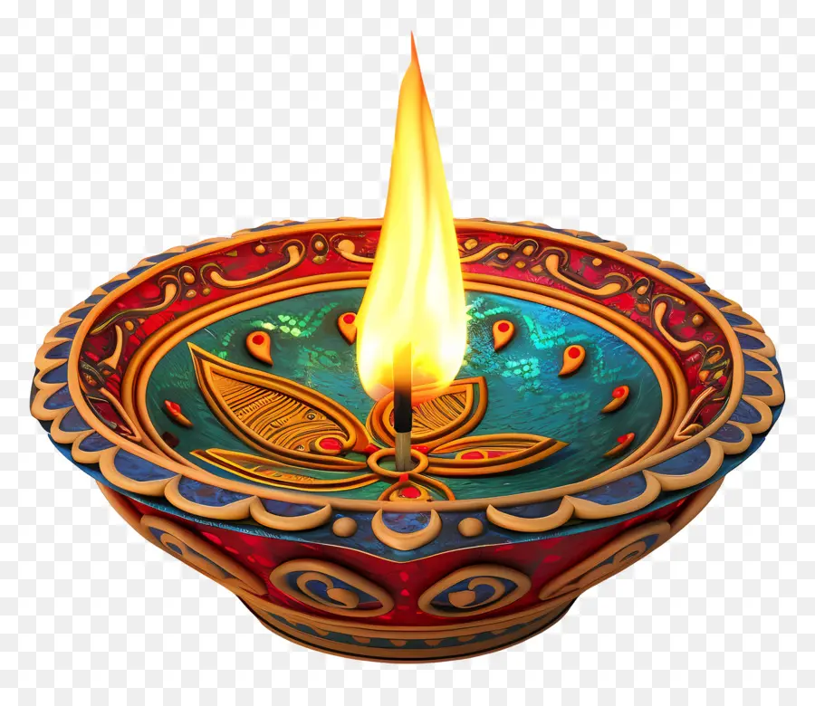 Diwali Diya，Lámpara Diya PNG