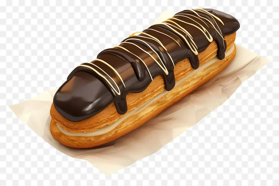 Eclair，Pasteles PNG