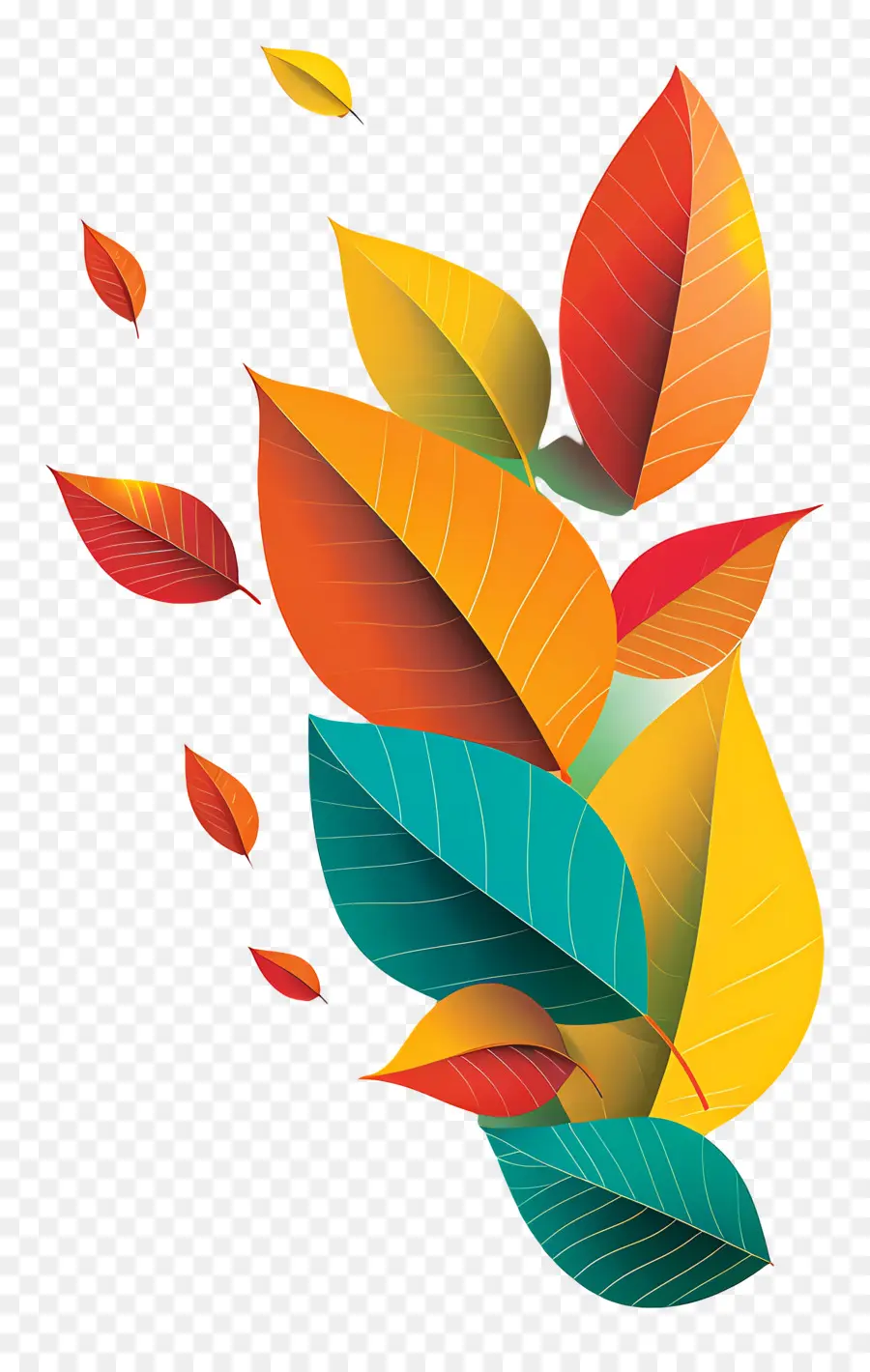 Autumn Leaves，Hojas PNG