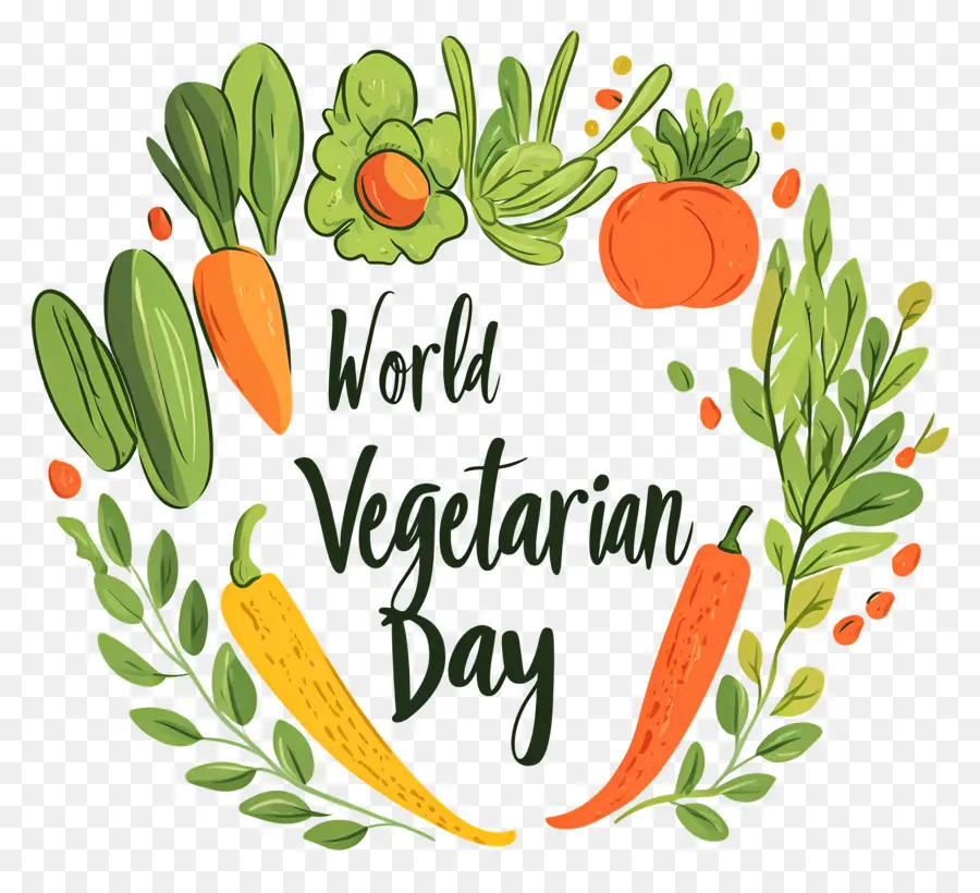 Día Mundial Del Vegetariano，Verduras PNG