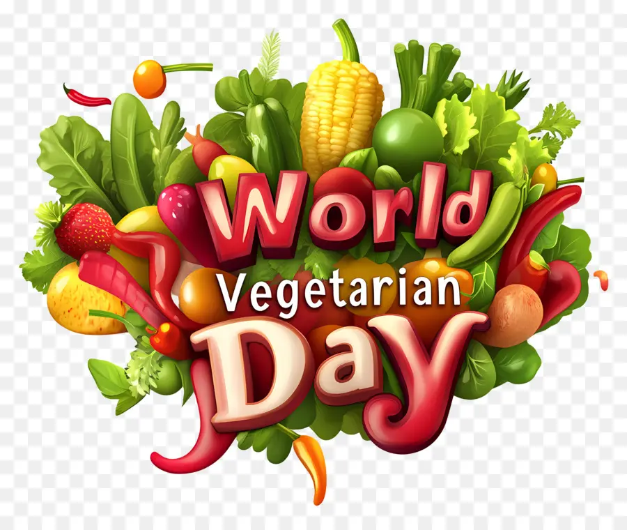 Día Mundial Del Vegetariano，Verduras PNG