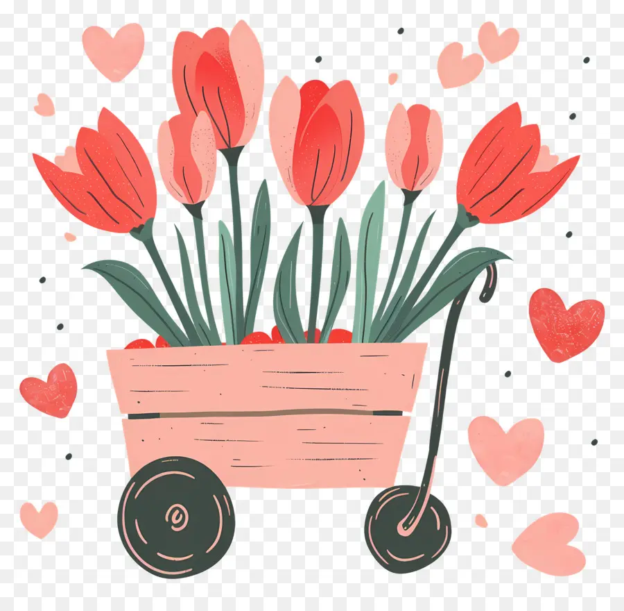 Los Tulipanes，Carro PNG