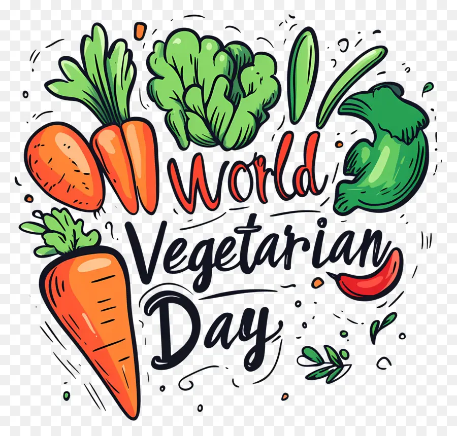 Día Mundial Del Vegetariano，Verduras PNG