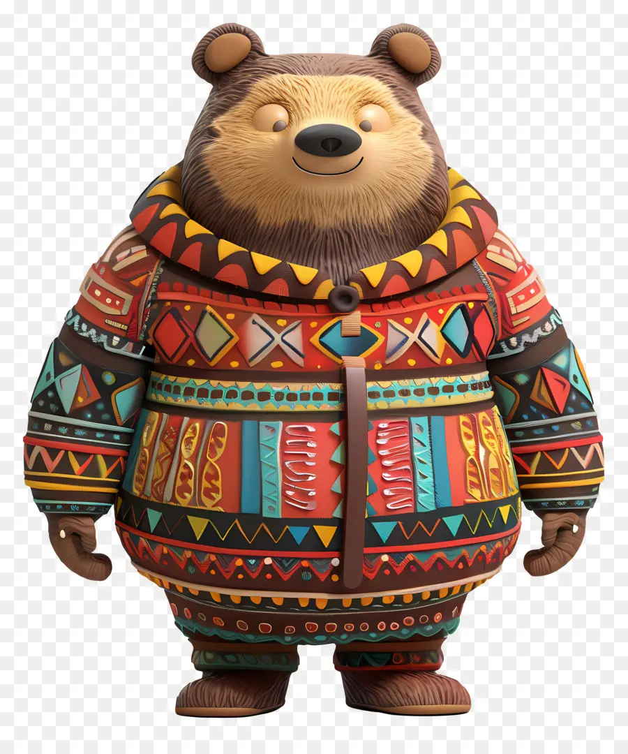 Lindo Oso，Oso En Suéter PNG