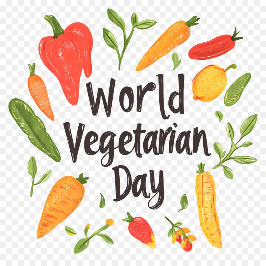 Día Mundial Del Vegetariano，Verduras PNG