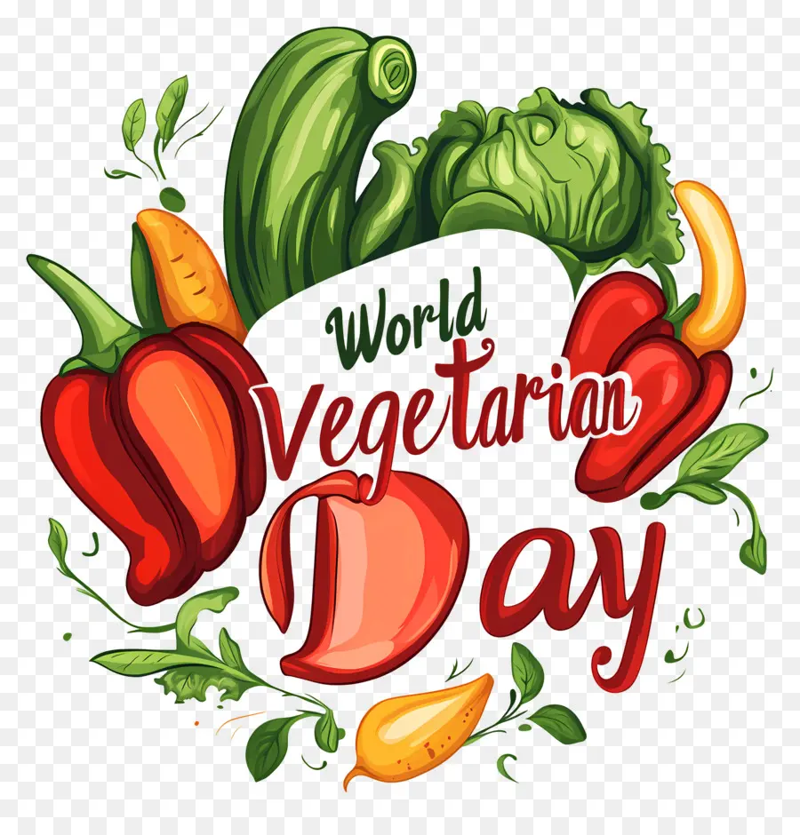 Día Mundial Del Vegetariano，Verduras PNG