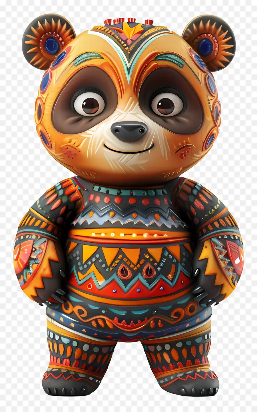 Lindo Oso De，Panda Decorativa PNG