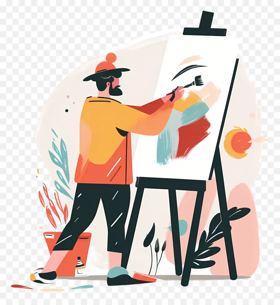 Pintor De Pintura，Pintor PNG