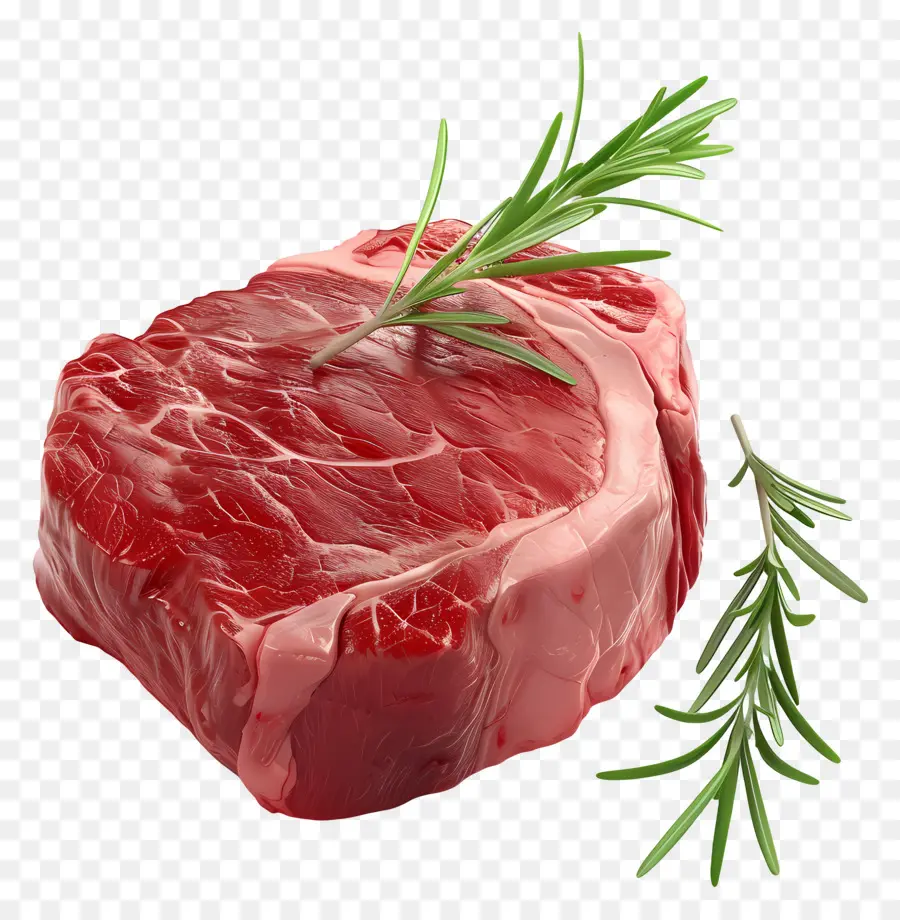 Carne De Res，Filete Crudo PNG