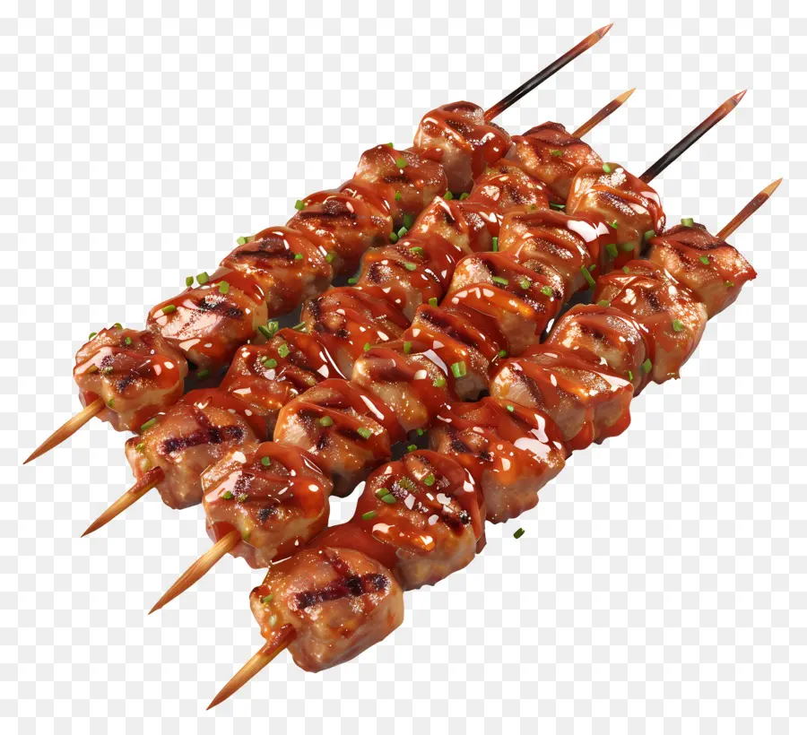 Brochetas De Carne，Brochetas A La Parrilla PNG