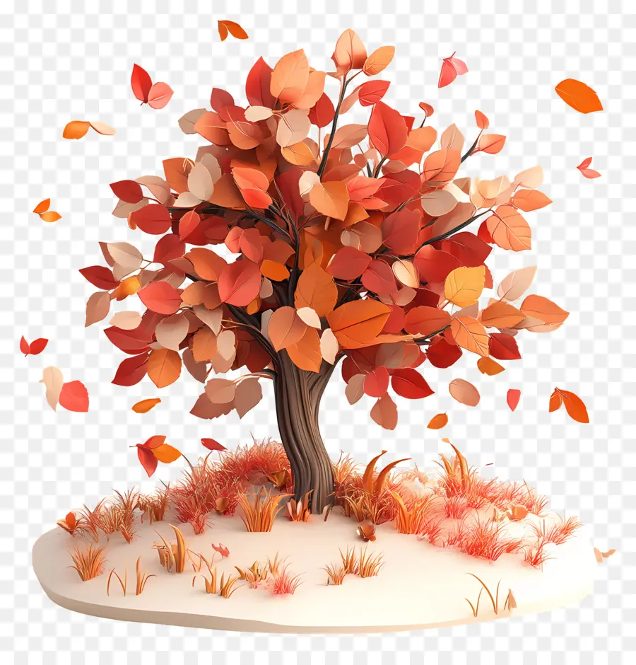 Comienza El Otoño，árbol De Otoño PNG