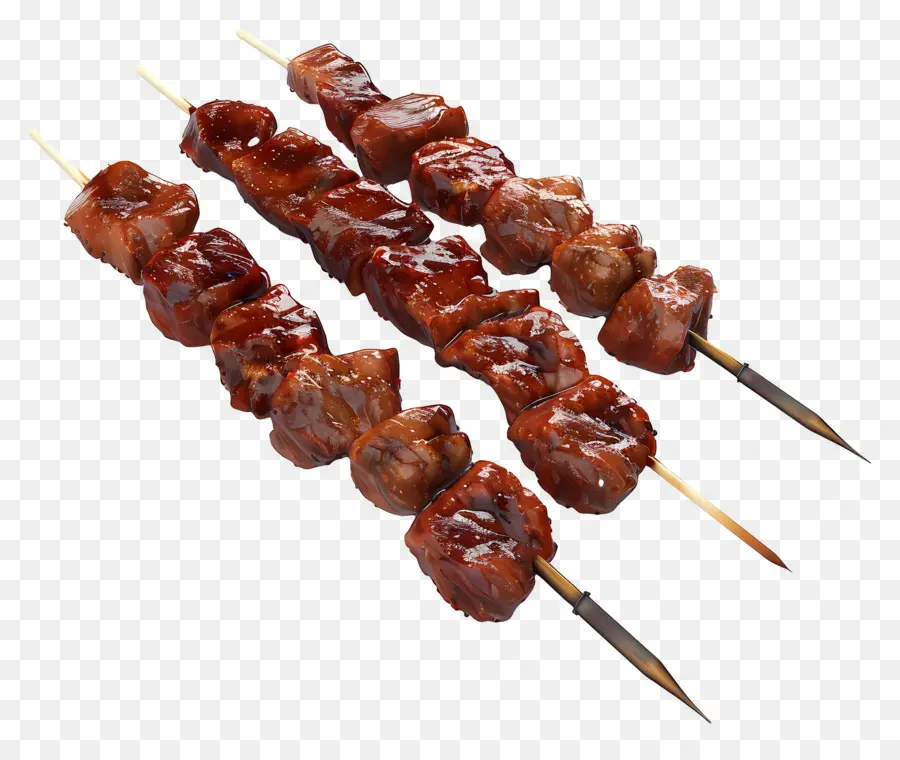 Brochetas De Carne，Pinchos PNG