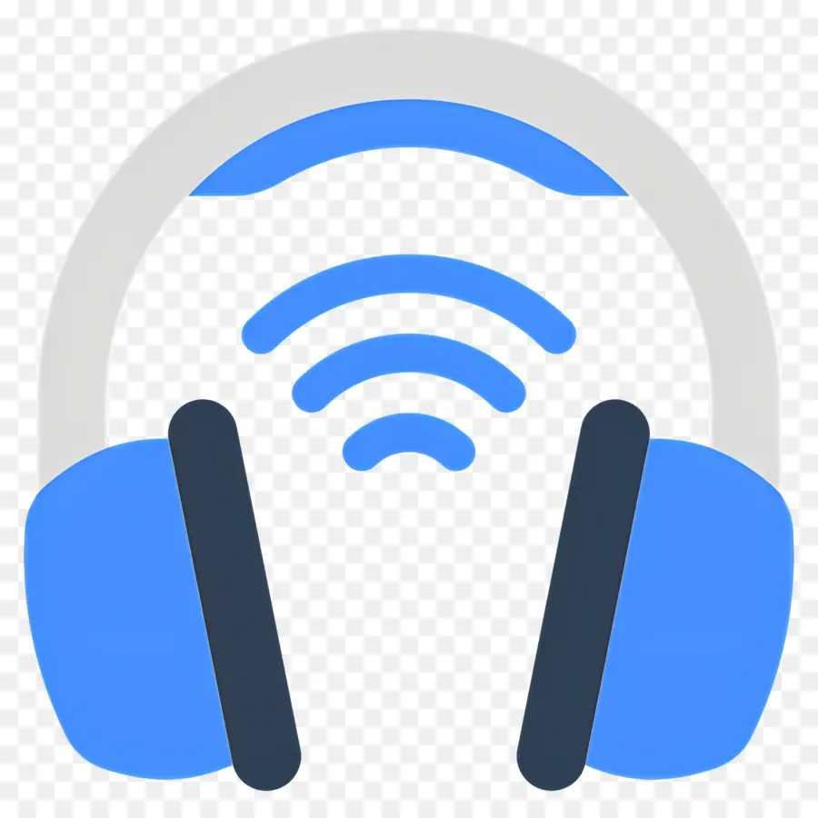 Auriculares，Azul De Los Auriculares PNG